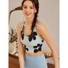 Nude Feel Yoga Clothes Women 2025 New Professional Print Fashion Vest Sports Bra Women High-Grade Fitness Underwear