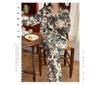 Women's French-Style Bunny Pajamas: Long-Sleeve, Spring/Autumn, Casual & High-End Home Suit
