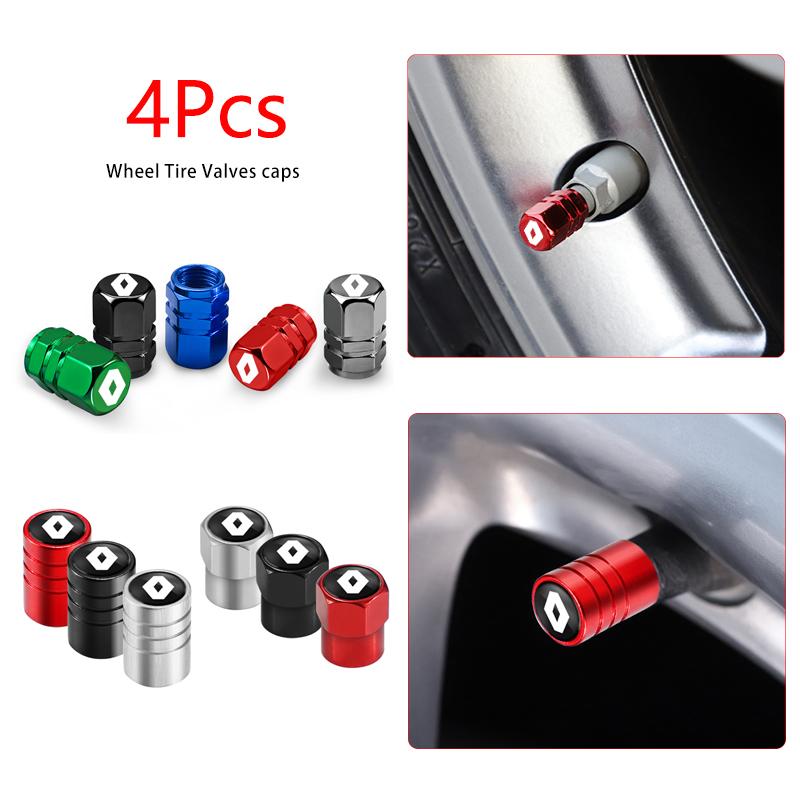 2026 Horké Pro Renault Pokličky Kol Pro Renault Megane 2 3 4 Twingo Clio Talisman Captur Traf 4ks/8ks Slitina Vzduchový Ventilek Pneumatiky Auta