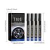 Pack Of 4 Waterproof Tire Labeling Marker Pens Stamps High Capacity Long Lasting Tire Paint For Car Motorcycle Bike Tire