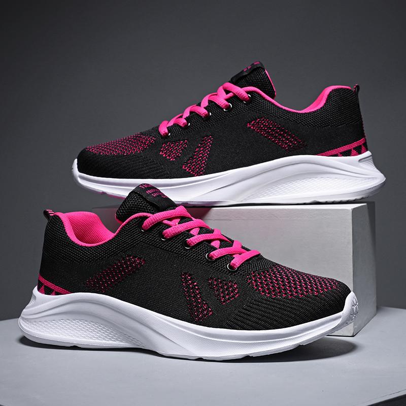 

Модные женские новые распродажи, повседневные кроссовки для путешествий, фитнеса и тренировок, тканые спортивные кроссовки для четырех сезонов, повседневные кроссовки 35-41 40