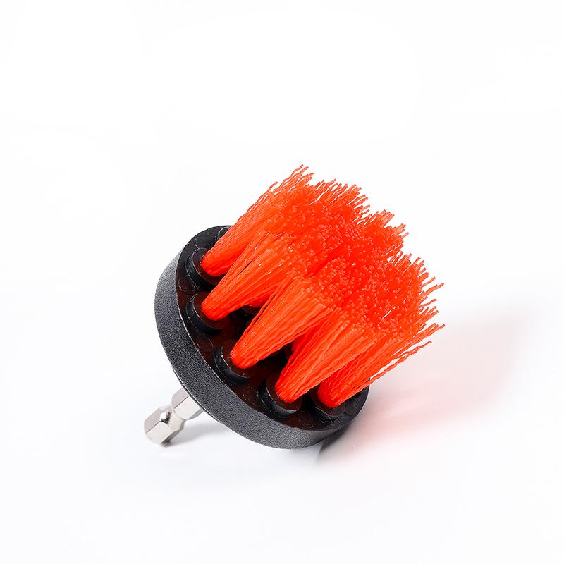 2-Inch Conical Electric Drill Brush for Kitchen Tile, Car Wheel Hub, and Floor Cleaning