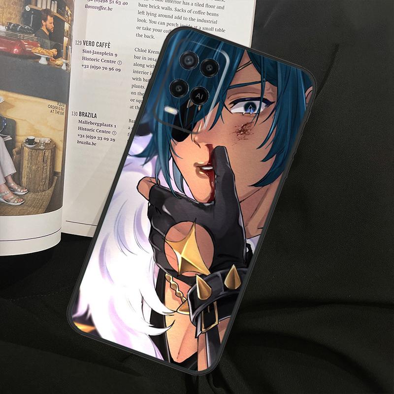 Coque de téléphone Genshin Impact Kaeya pour Oppo A74 A94 A54 A18 A38 A58 A78 A98 A40 A60 A80 A16 A76 A96 A15 A57S A17 A77