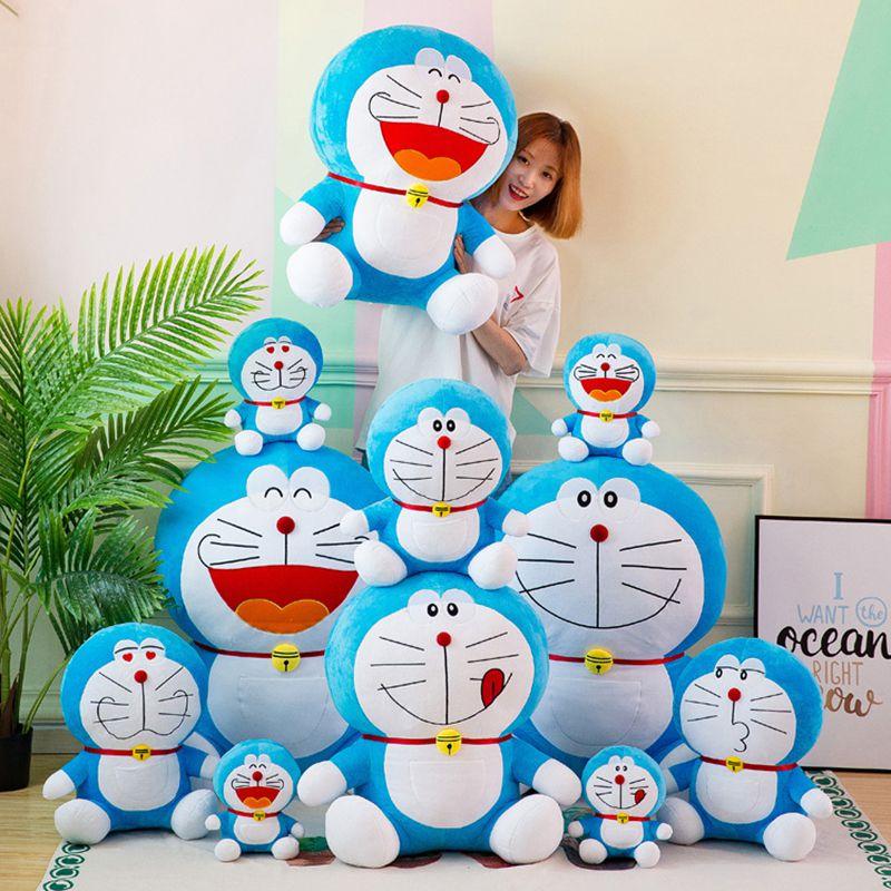 High Quality Anime Doraemon Plush Toy Adorably Soft Cat Doll Perfect Gift