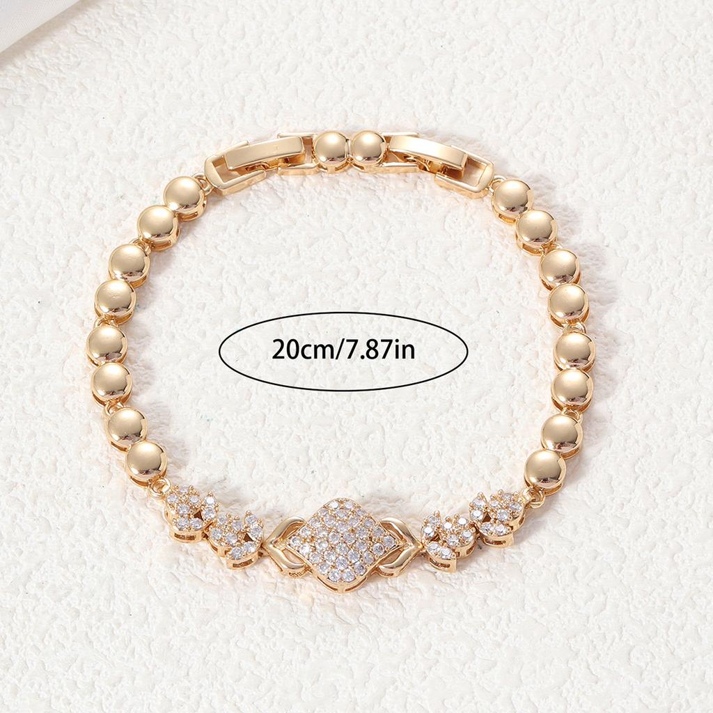 High-end Versatile Zircon Love Bracelet for Women, Simple, Fashionable, Light and Luxurious Style,