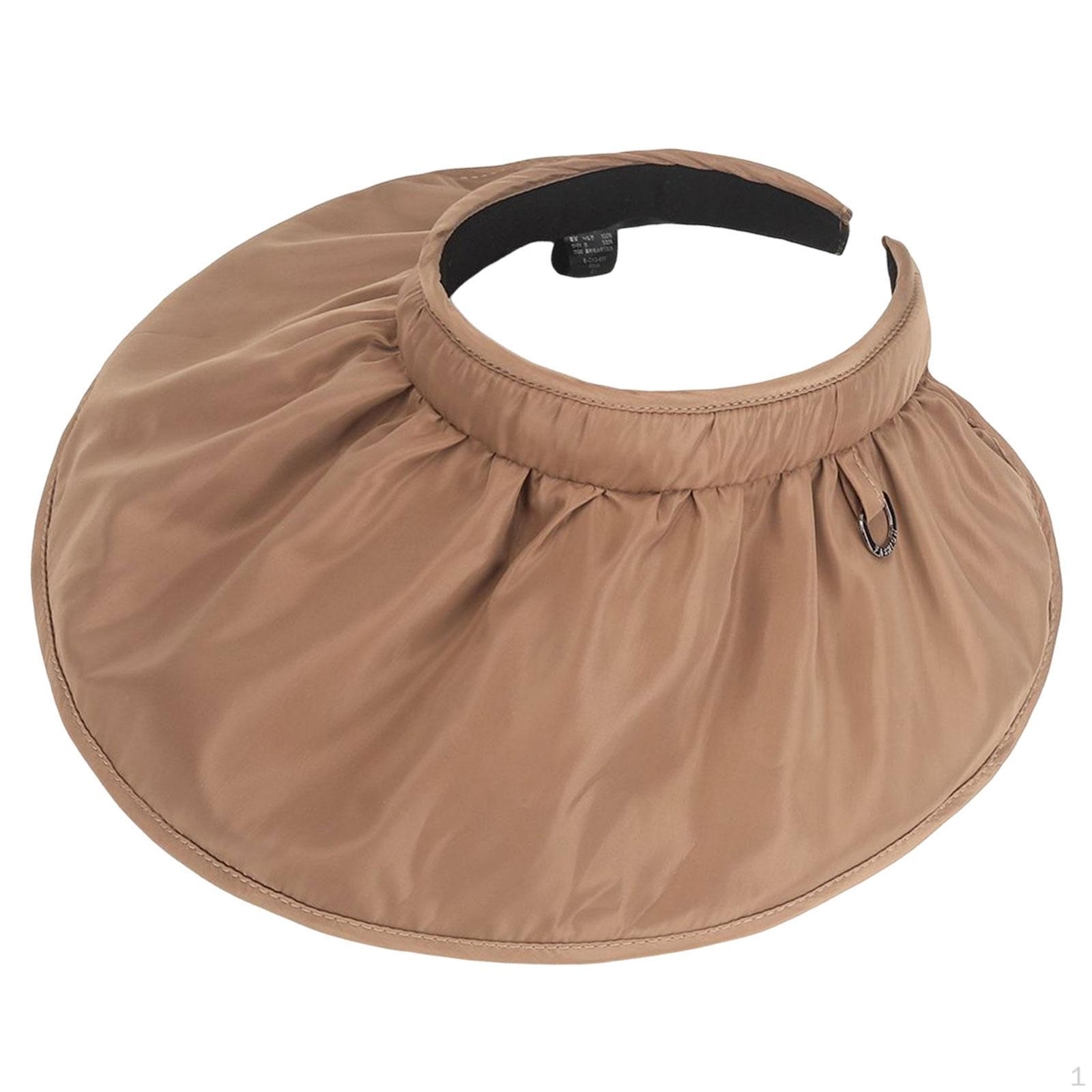 

Fashionable Womens Sun Hat with Wide Brim for Outdoor Activities кавовий