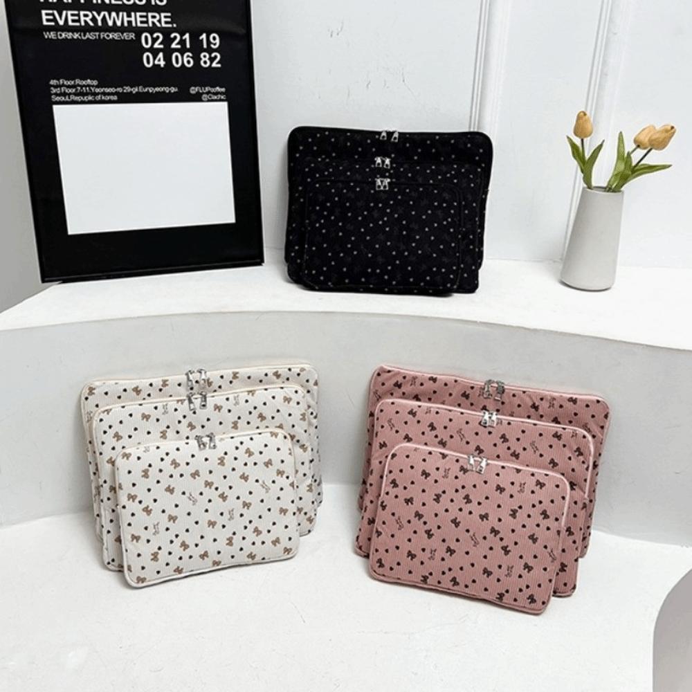 Flower Print Laptop Sleeve Protective Tablet Protective Pouch New Laptop Case School