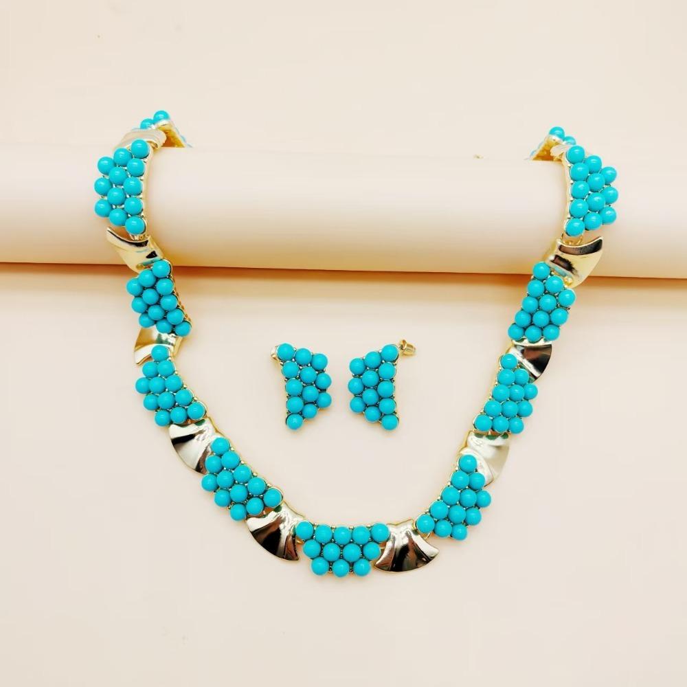 3pcs Fashion Bridal Zircon Set Rhinestone Necklace Earrings for Sparkling Wedding Accessories Banquet Reception Bridal Party