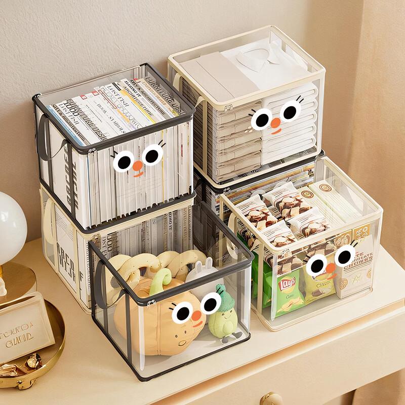 Transparent Foldable Book Storage Bag