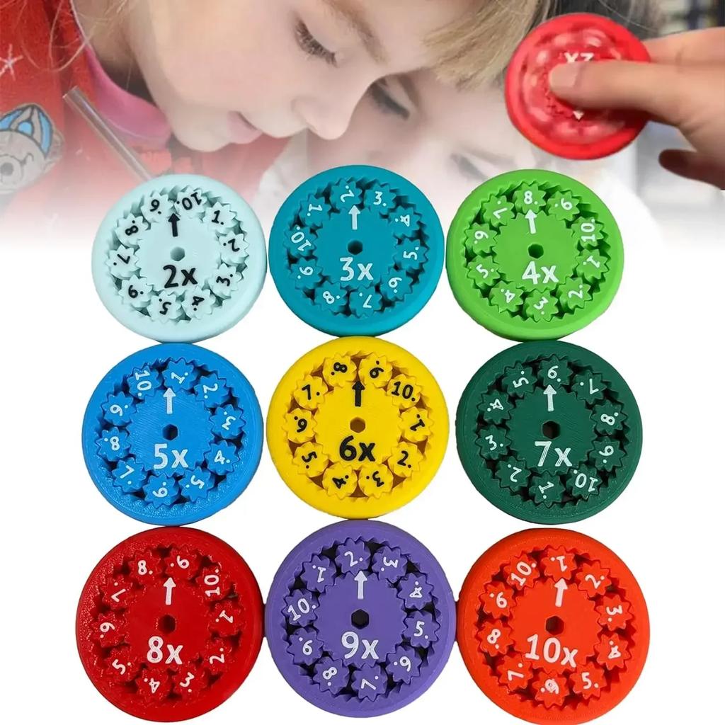 Math Fidget Spinners Fingertip Math Puzzle Playthings Math Games Math Operations Decompression Games Desktop Math Multiplication Games