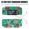 22,5W Schnelllade-Modul TFT-Farbdisplay Digitalanzeige Schnelles Laden Mobile Power Motherboard für ternäre Lithiumbatterie