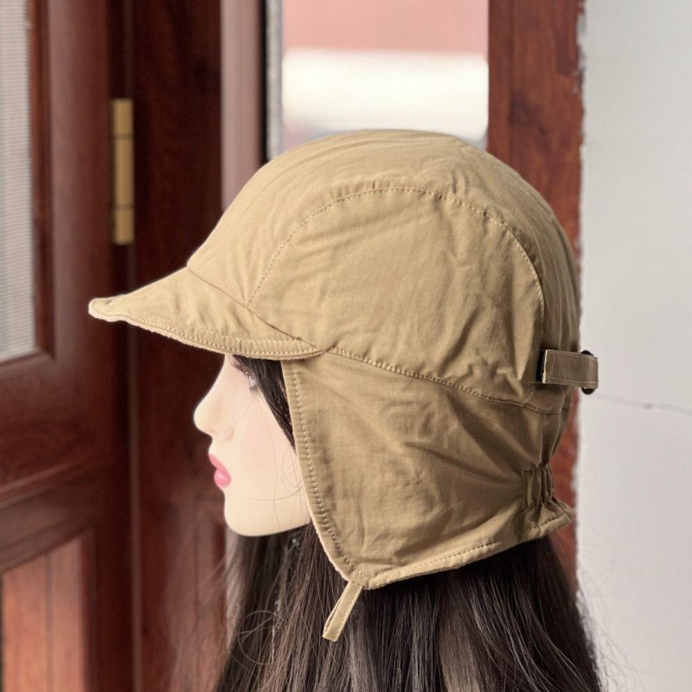 Winter Cap Earflap Hat Ear Protection Velvet Pilot Hat Lei Feng Cap Bonnet Hat  Outdoor Sports