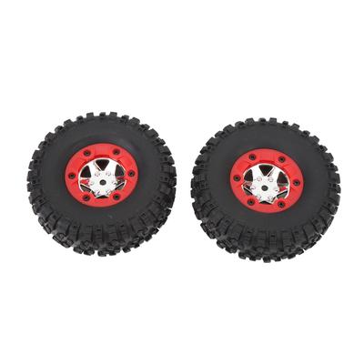 2 buc. Cauciuc Roată Stângă Mașină RC Ușor Cauciuc Anvelopă Roată de Rezervă pentru WLtoys 124006 12427 12423