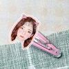 ITZY Yeji & Yuna Star Acrylic Hair Clips - Concert Support Accessories