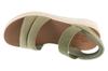 Skechers bobs sun ray sandals slip-on green