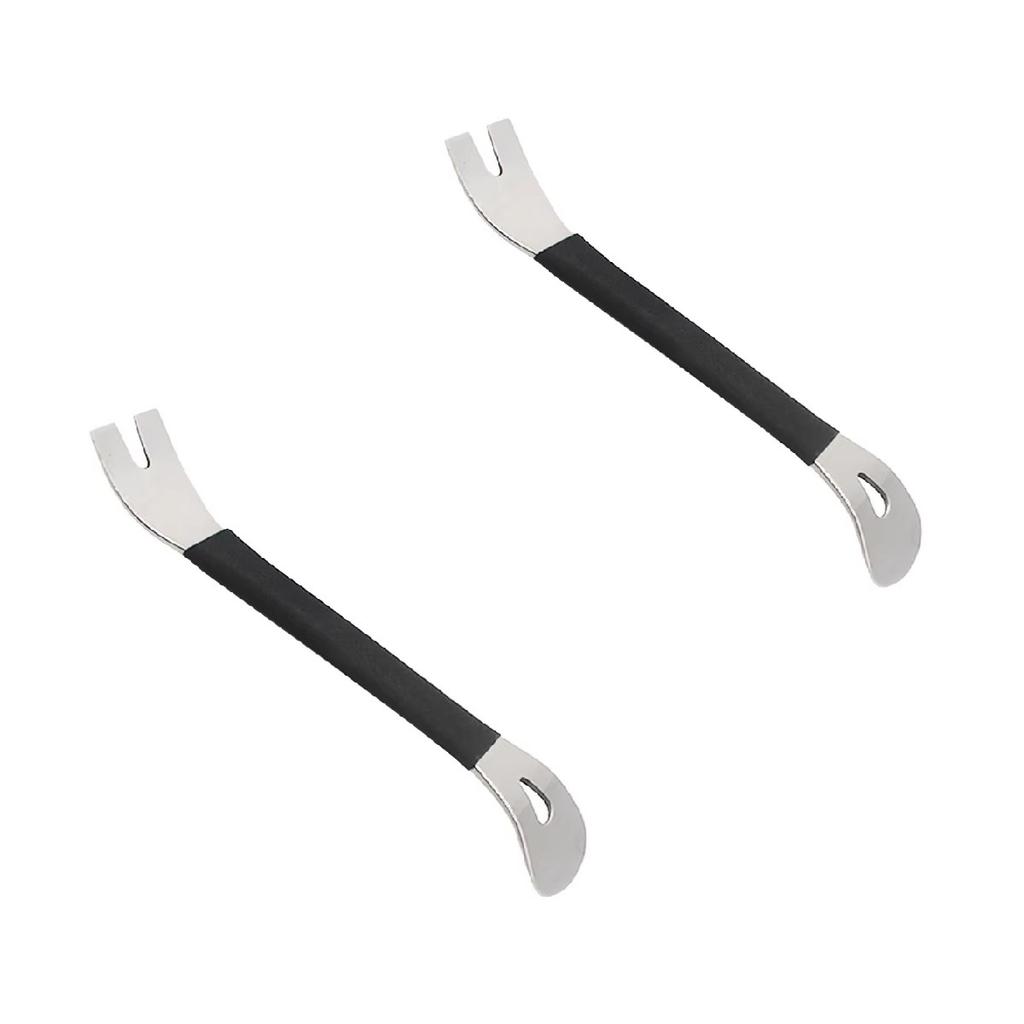 Ferramenta de desmontagem de áudio automotivo Aço inoxidável PryClip Rocker Crowbar Bar Painel da porta Desmontagem Painel de alavanca Interior