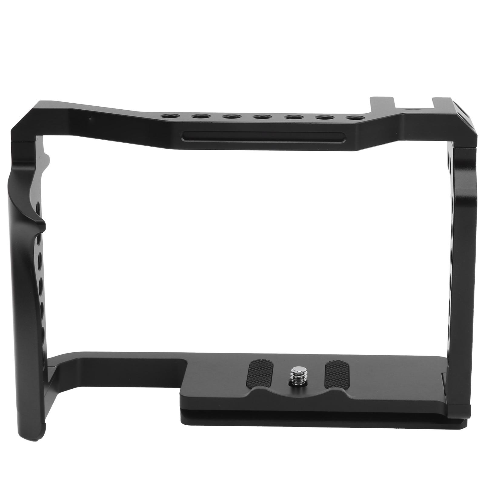 

YELANGU Полностью металлический аксессуар-клетка для камеры с ключом для камеры Canon EOS R5R6, черный