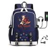 Genshin Impact Cosplay Backpack Schoolbag Teens Students Boys Girls Anime Cartoon Oxford Waterproof School Bag Travel Laptop Bag