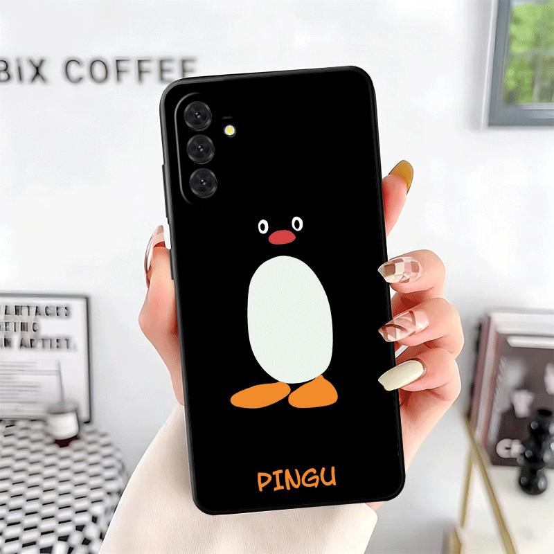 

Cartoon P-Pingu Penguin Soft Phone Case for Samsung A17 A37 A57 A16 A26 A36 A56 A15 A25 A35 A55 A14 A24 A34 A54 A13 A23 A33 A53 Samsung A25