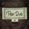 Made In Japan Long Sleeve Suede Leather Coat 9 Quilted Sheepskin Liner Women Used