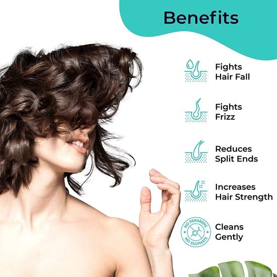PILGRIM Korean Anti-Frizz Hair Care Set z szamponem bez siarczanów 200 ml i odżywką do włosów z olejem arganowym 200 ml | Dla kobiet i mężczyzn