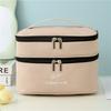Makeup Bag Portable Versatile Travel Storage Bag Traveling Moving Capacity Large