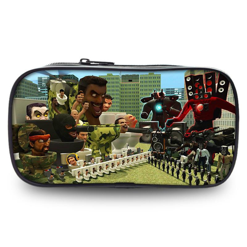 

Oxford Material Highquality Pencil Box With Game Character Design For Boys And Girls 12