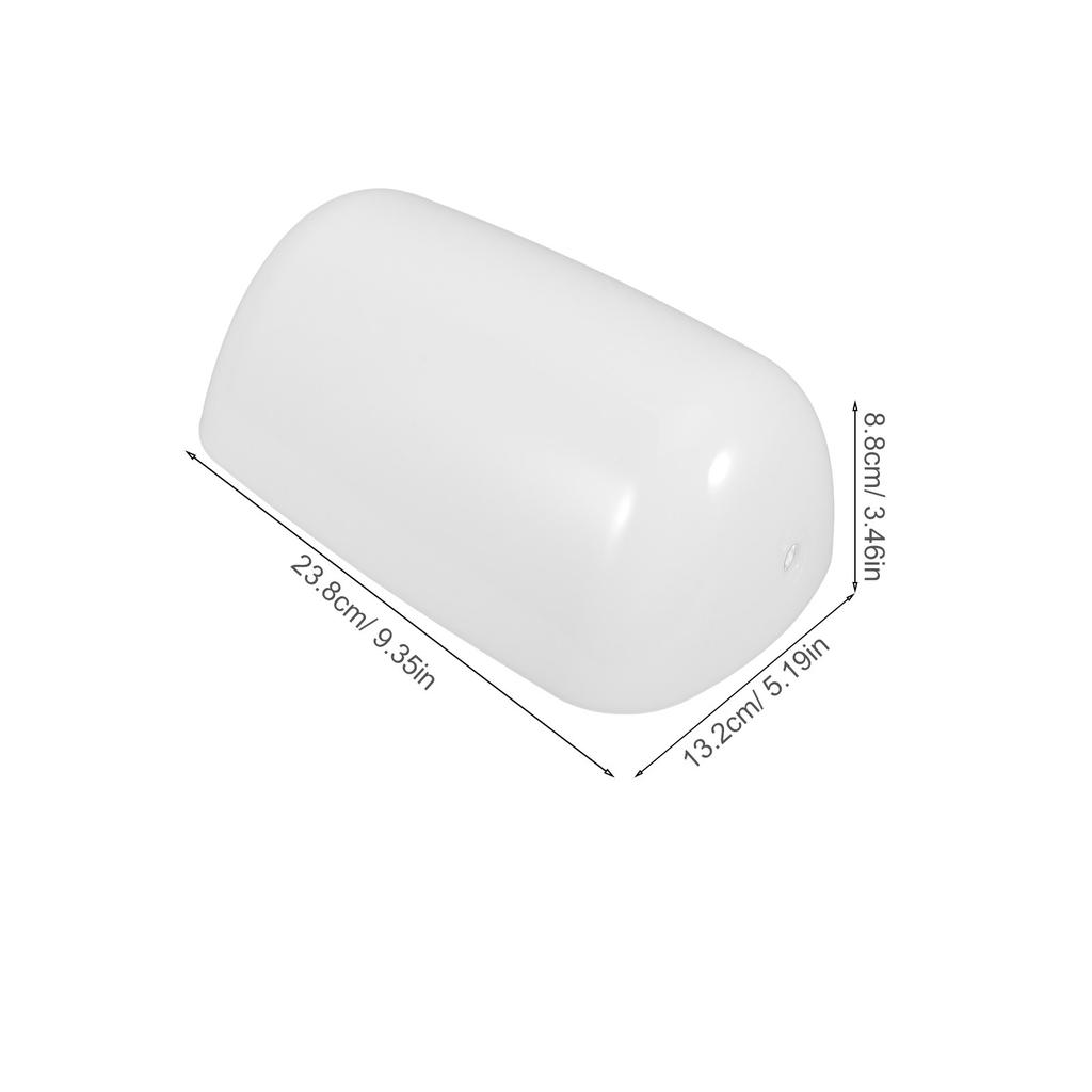 Bankers Lamp Shade Replacement Retro Green Plastic Lampshade Desk Lighting Cover Anti-Glare Vintage Style Nightstand Light