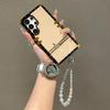 Suitable for Samsung S25 Ultra Mobile Phone Case Light Luxury Feng Shui Rhinestone Butterfly with Hanging Chain New S24 Protective Case