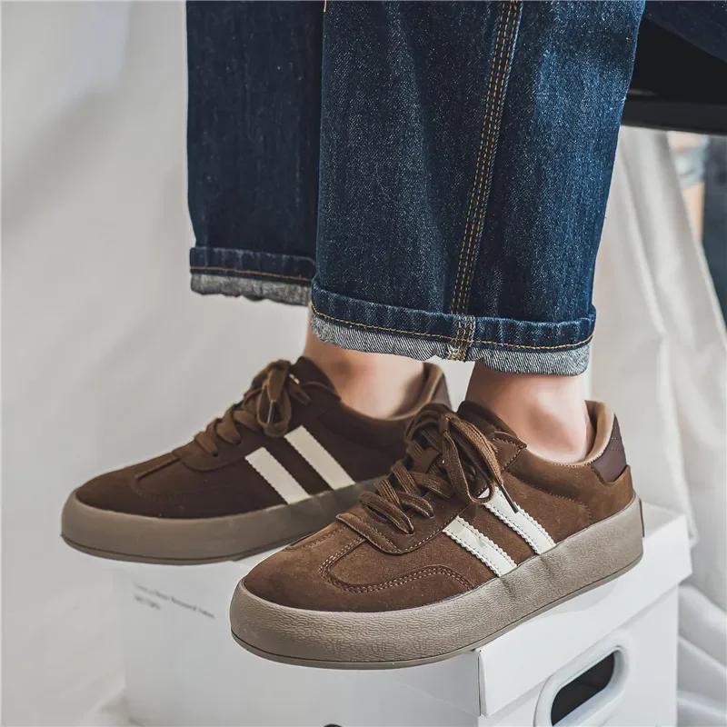 Men Sneakers Classic Brand Suede Fashion Men's Trendy Skate Shoes Man Comfort Casual Vulcanized Shoes for Men