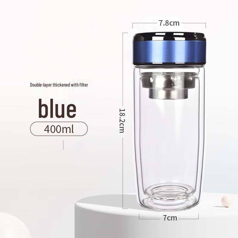 

Shangqi Double-Wall Glass Tea Infuser Bottle