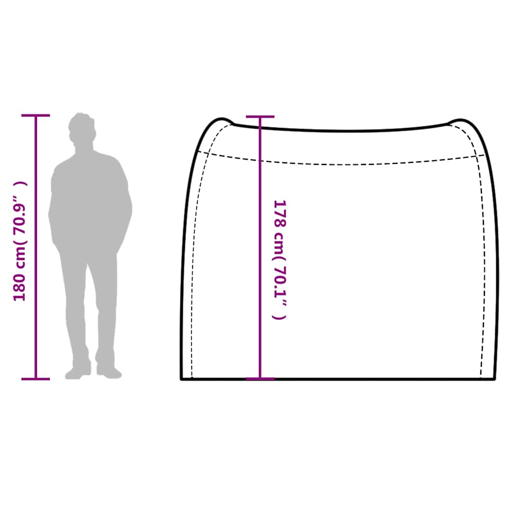 Side Tent Blue Waterproof