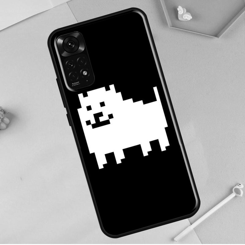 Undertale Annoying Dog dla Redmi Note 12 Pro Plus etui dla Redmi Note 10 8 9 11 Pro 12S 11S 10S 9S 9C 10C 12C etui