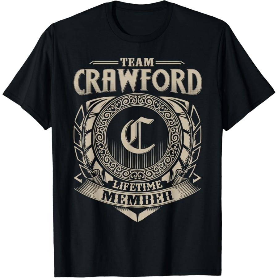 Team CRAWFORD Lifetime Member Vintage CRAWFORD Family T-Shirt S