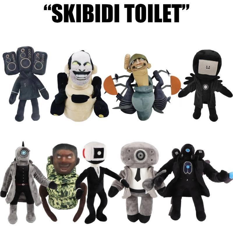 Skibidi Toilet Plush Soft And Cuddly Stuffed Toy For Kids And Collectors