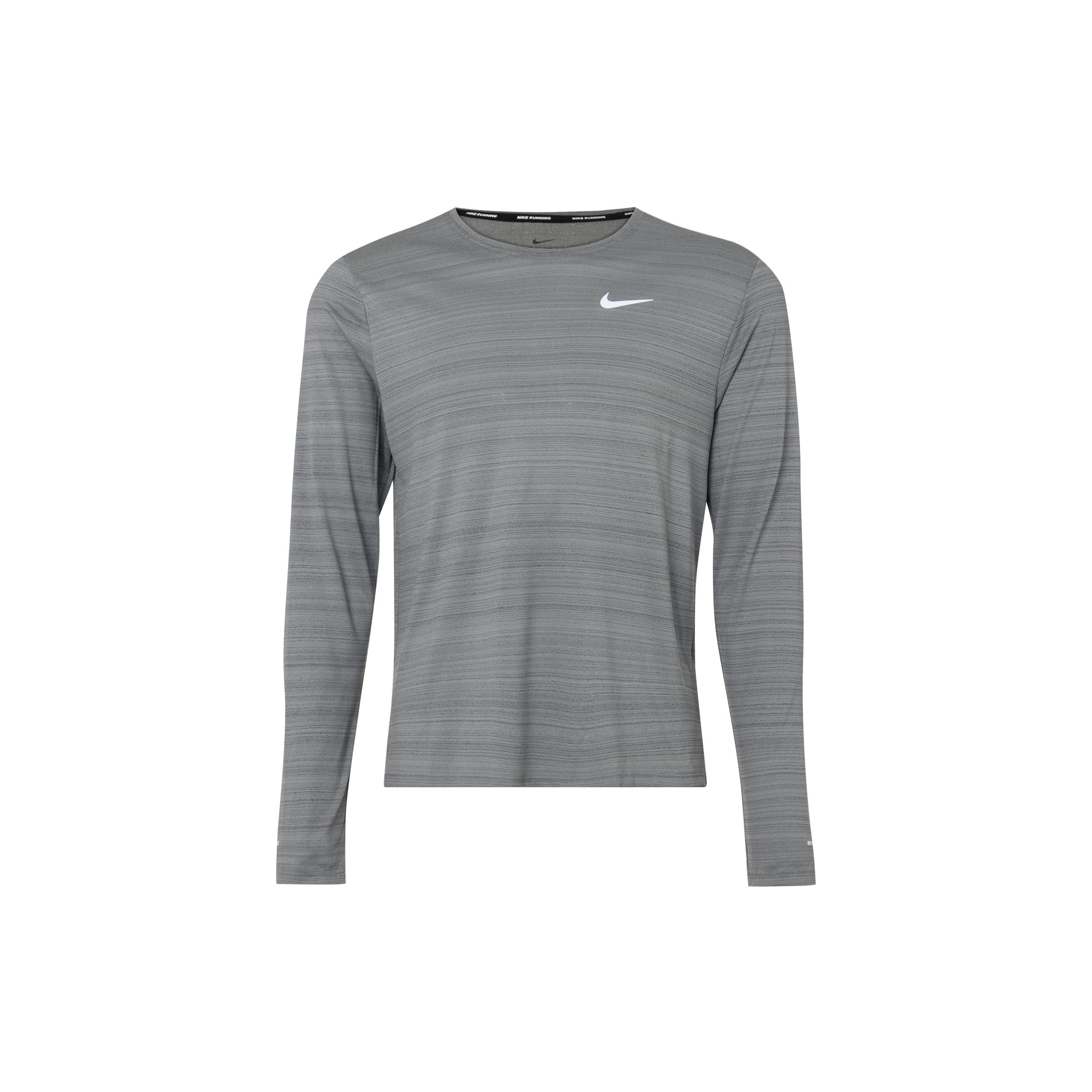 Nike Running T Shirt Men s Smoke Gray CU5990-084 M