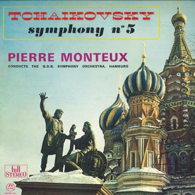 LP Record PIERRE MONTEUX, NORTH GERMAN RADIO  - Tchaikovsky Symphony No. 5 In E Min M2333PROMO CONCERT HALL Japan Classical Used