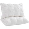 Almohadas Bedsure Tamaño Queen Juego de 2 - Almohadas de Cama Suaves para Dormir Paquete de 2, Esponjosas y con Soporte, Calidad Hotelera, Plumón Original