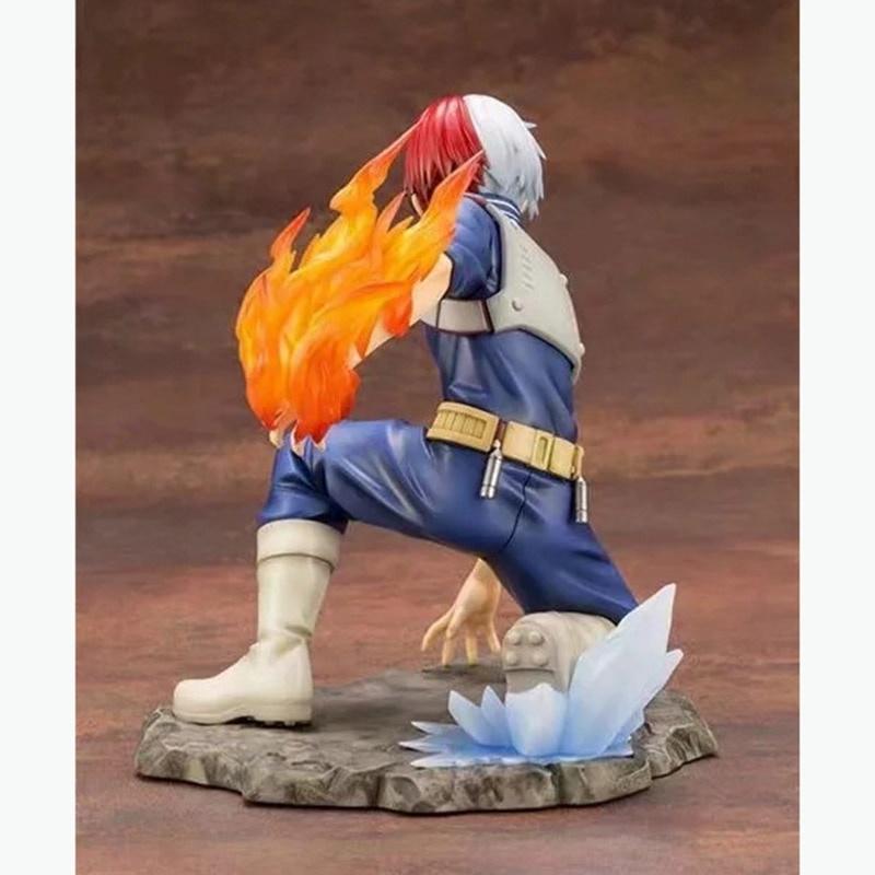 My Hero Academia Shoto Todoroki Action Figure Fighting Version Shoto Todoroki Figure Brinquedos