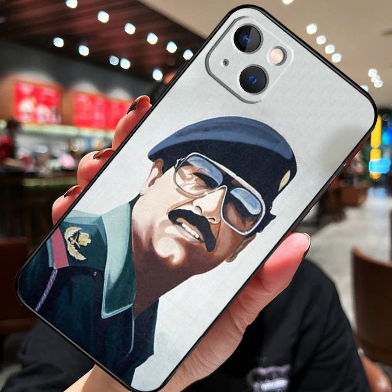 Etui Fashion Saddam Hussein Iraq Arabic Case For iPhone 11 14 Pro Max 12 Mini 13 Pro Max 6 7 8 Plus X XR XS Max SE 2020 Cover