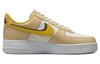 Nike Air Force 1 Low '07 Lx '82 Double Swoosh Sail Yellow Ochre Women's DX6065-171