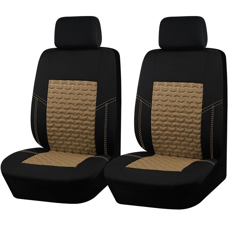 TQ013-2+1 Universal 4mm Sponge Seat Covers Fit For Most Van Truck For Mk6 Transit For Ford Transit For Fiat Ducato For Citroen Relay