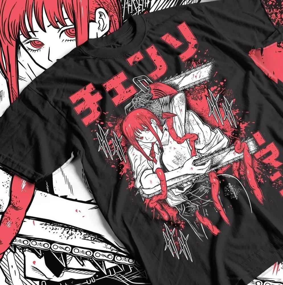 Chainsaw Unisex Denji Anime Unisex Unisexga TShirt Black Gift For Friends S