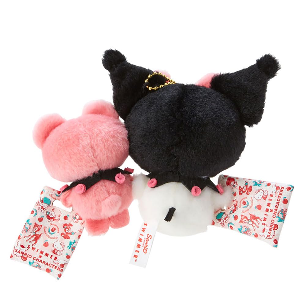 Sanrio Sanrio Mascot Holder SWIMMER X SANRIO CHARACTERS Kuromi Kuromi 11 X X Cm Character 476617 SANRIO (SANRIO) Kuromi-chan 10.5 4.5