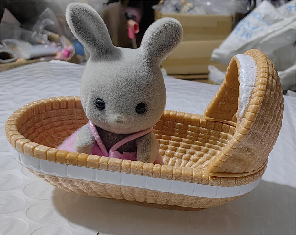 Simulation Forest Rabbit Family DIY Playset Mini Rabbit Bear Figure Toy Dolls Kids Gifts