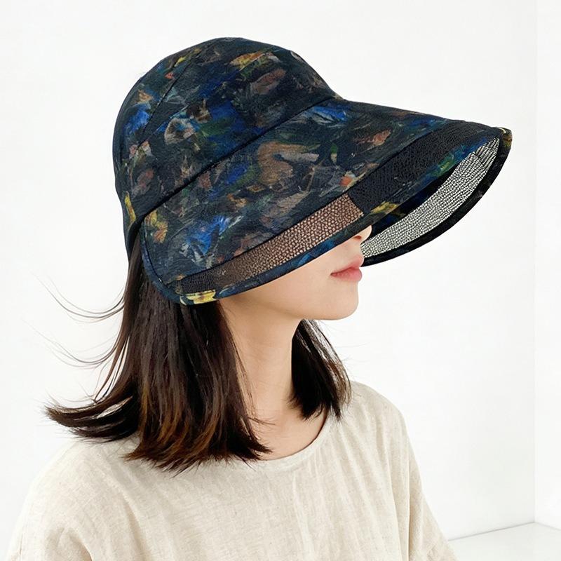 Women S Wide Brim Sun Hat Uv Protection Breathable Outdoor Travel Cap