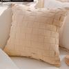 Simple Living Room Throw Pillow Luxurious and Sophisticated Brown Throw Pillow Retro Sofa Throw Blanket Bedding Cushion Plush