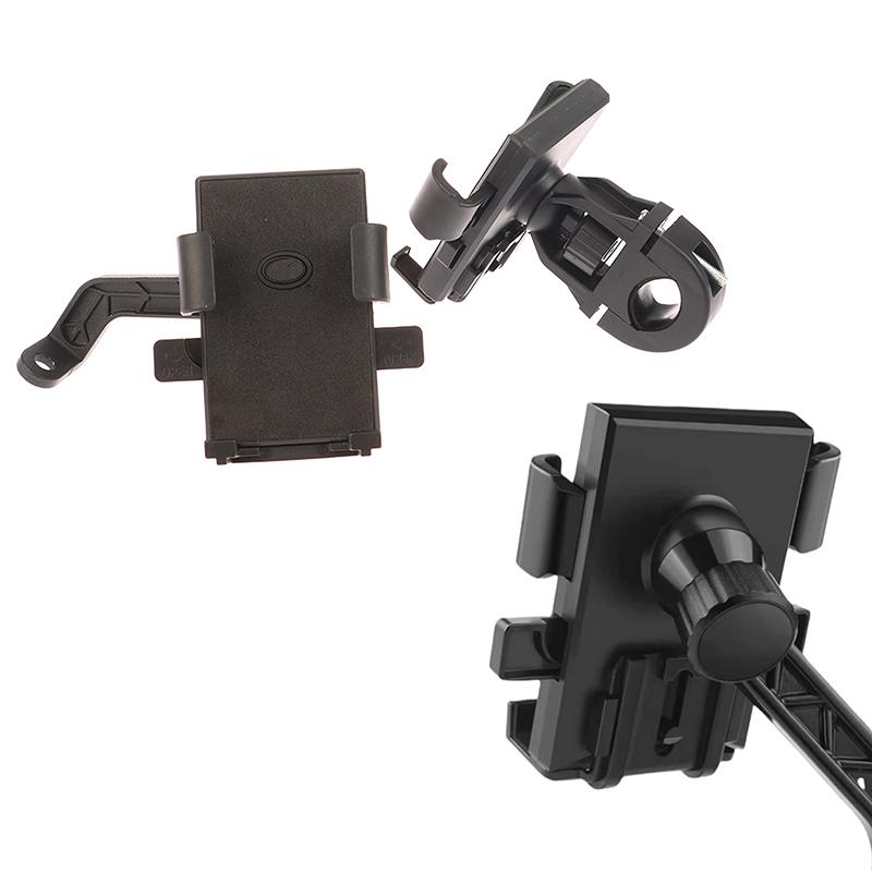 1 Set Mobile Phone Navigation Bracket Universal Motorcycle Bicycle Phone Holder For Riding Shockproof Phone Holder