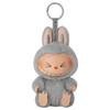 1: 1 High Quality Kawaii Monster Labub Blind Box Series PVC Labub Macaron Pendant Plush Doll Monster Keychain Birthday Gift