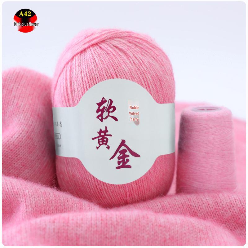 Buy One or Two Skeins, Get One or Two Free: Cashmere Hand-knitting Yarn, Three-ply Medium-thick Wool Yarn for Scarves.